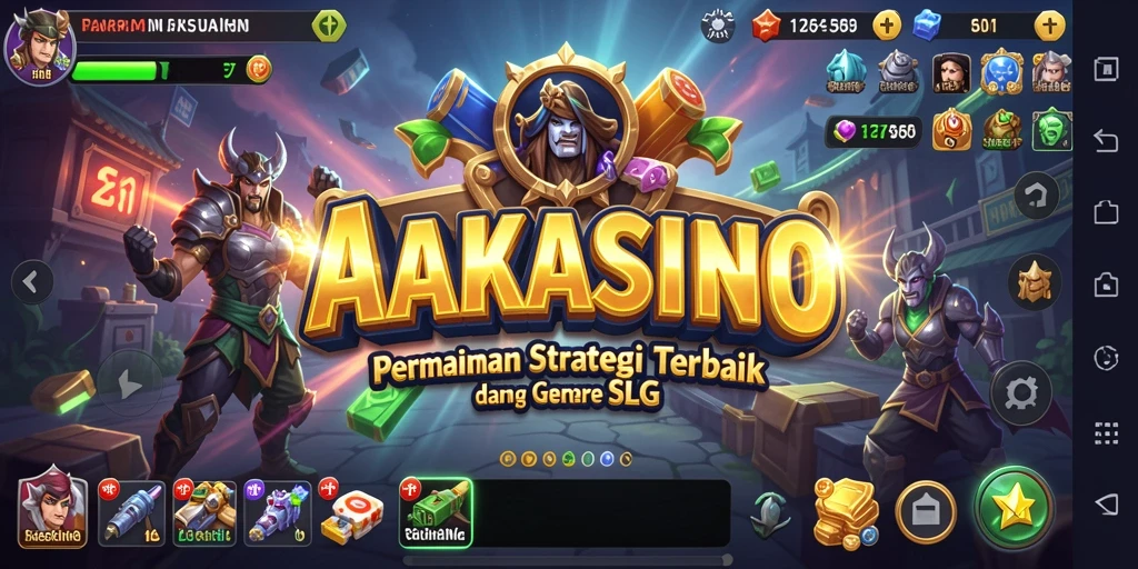 Gameplay AAKASINO menunjukkan strategi membangun kasino yang menarik.