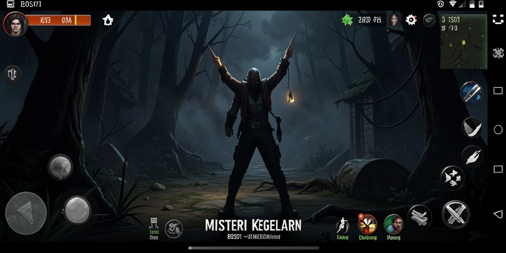Gameplay mendebarkan di dunia kegelapan dan misteri.