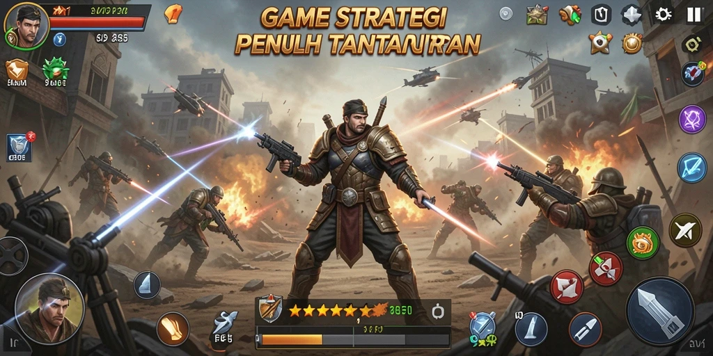 Tangkapan layar gameplay SLG SVIP5 yang menarik dan penuh aksi.