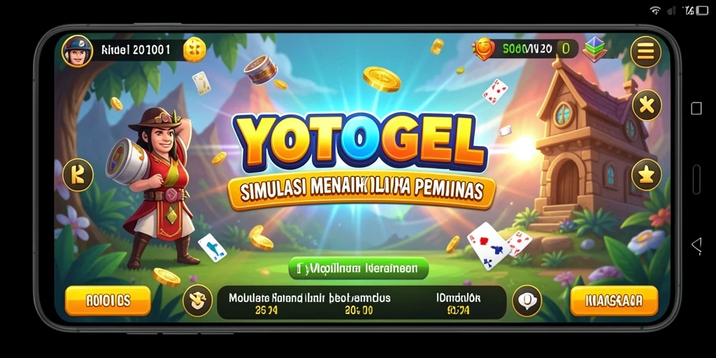 Tampilan gameplay YOTOGEL yang menarik dan interaktif.