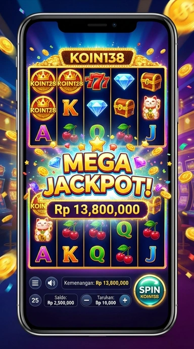 Screenshot aplikasi koin138 menunjukkan berbagai pilihan aplikasi yang tersedia.
